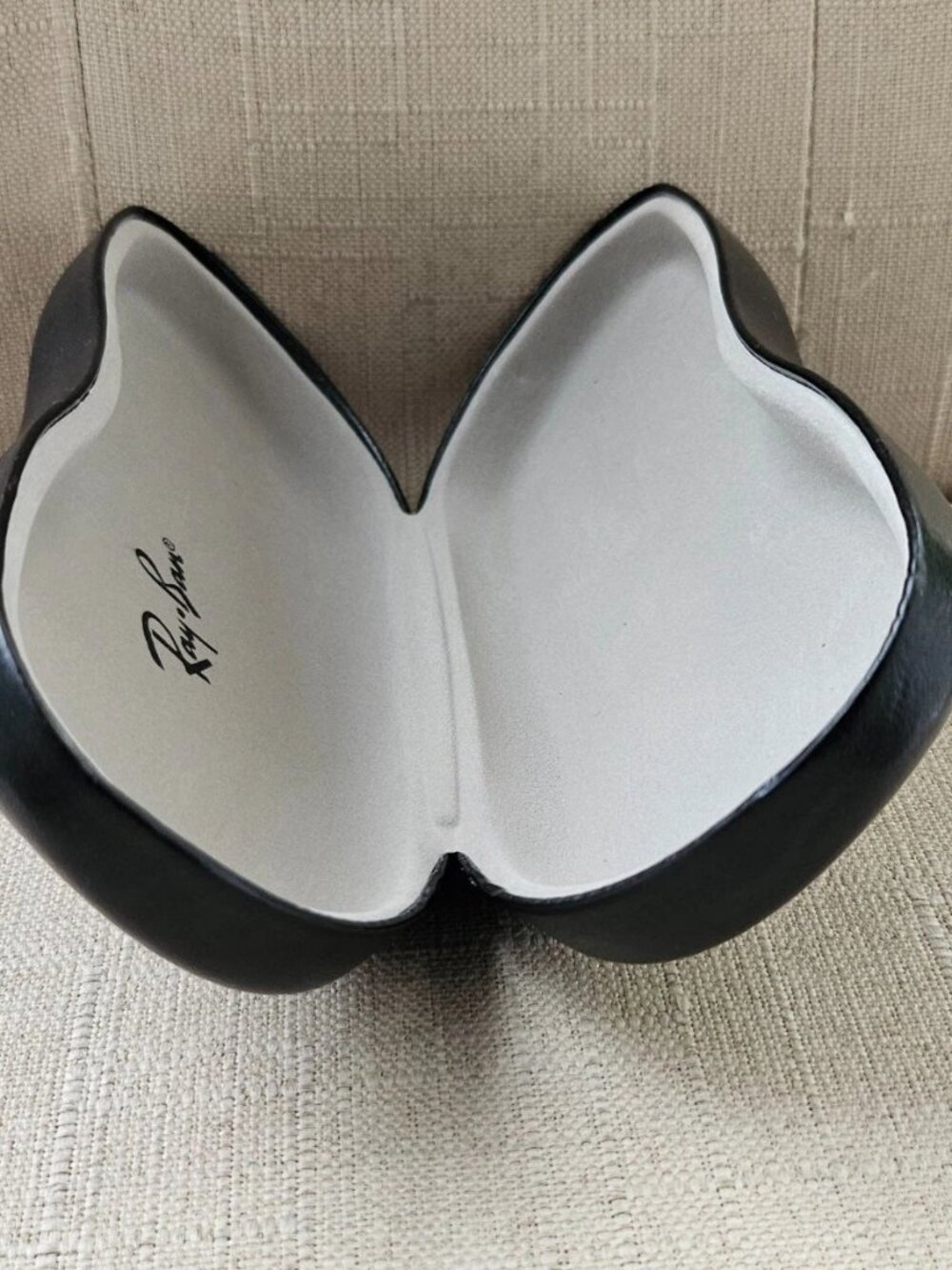 Vintage Ray-Ban Hard Case for Eyeglasses Black Case Glasses Eyewear Case only